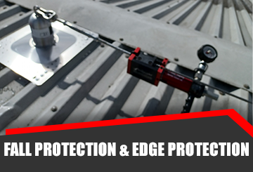 Fall Protection and Edge Protection Shoreham Industrial Roofing - Shoreham, Sussex